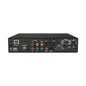 4K HDTV Tuner with HDMI VGA and RS-232 Back Panel View