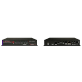 Contemporary Research QIP-DVX IPTV Decoder and Controller Front and Back View